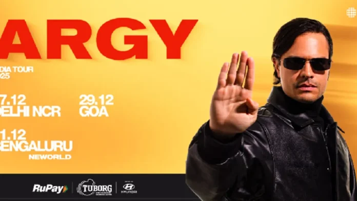 From festival headliner to multi city tour Argy makes India music scene bigger