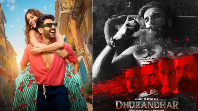 Kartik in Tu Meri Main Tera storms box office day one beating Dhurandhar