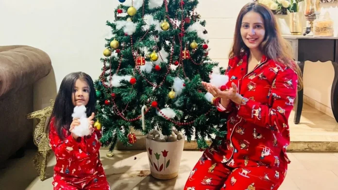 Chahatt Khanna Celebrates Christmas With Daughters Filled With Love and Laughter