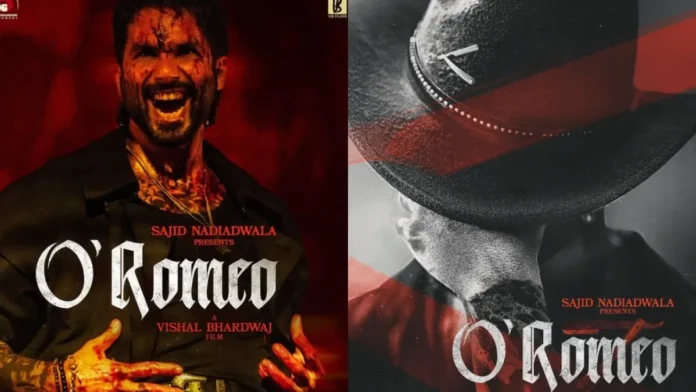O Romeo teaser date and time when and where fans can watch Shahid Kapoor
