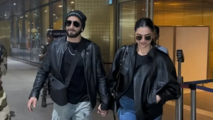 Record Breaker Ranveer Singh Back To Bombay With Deepika Padukone Video