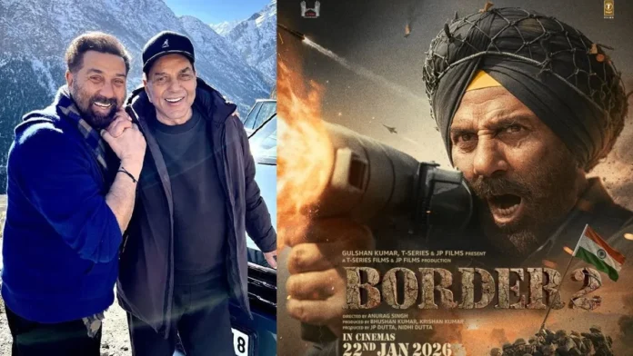 Border 2 Sunny Deol Gets Emotional Remembering Dharmendra Calls Him Inspiration