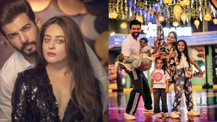 Jay Bhanushali and Mahhi Vij take a look at their biological and foster kids